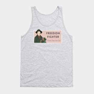 Historical Figures: Mabel Ping-Hua Lee: "Freedom Fighter" Tank Top